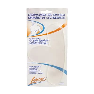 FITA PÓS CIRURGIA MAMÁRIA PARA QUELOIDES 2 UNIDADES LENOX