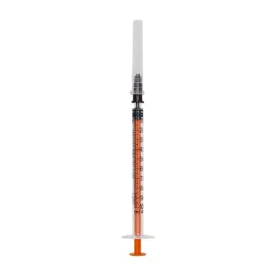 SERINGA INSULINA AGULHA REMOVÍVEL 0,45X13MM 1ML 100UN TKL