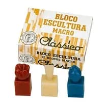 Cera em Bloco Macro Marrom - Clássico