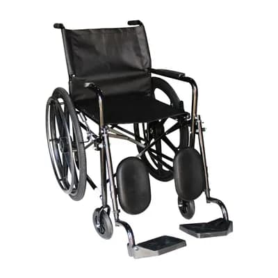 CADEIRA DE RODAS RX60 PÉS ELEVÁVEIS ARO NYLON PNEU INFLÁVEL