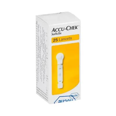 LANCETA PARA CANETA LANCETADORA SOFTCLIX C/25UN ACCU-CHEK