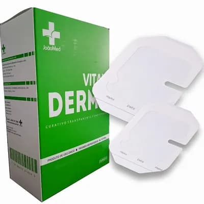 Curativo Filme Transparente Fenestrado - Vital Derme