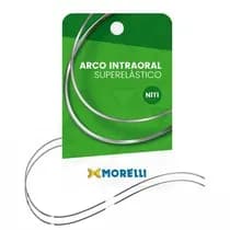 Arco NiTi Superelástico Curva Reversa Spee Quadrado - Morelli