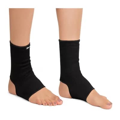 TORNOZELEIRA ELÁSTICA COMPRESSIVA PRETA TAM M PAR MERCUR