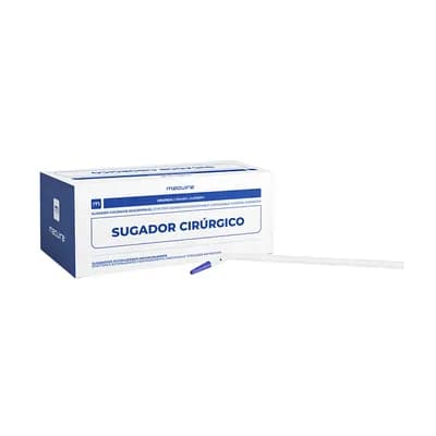 SUGADOR CIRÚRGICO DE SALIVA DESCARTÁVEL ESTÉRIL 20UN MAQUIRA