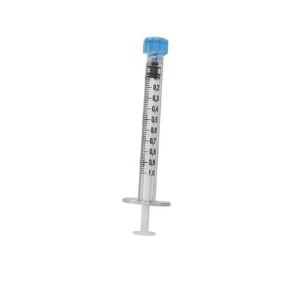 Seringa Resíduo Zero Sr 01ml Luer Lock Cristal 1 unidade