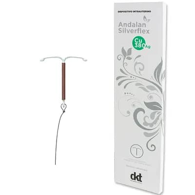 DIU DISPOSITIVO INTRA-UTERINO ANDALAN SILVERFLEX CU 380AG