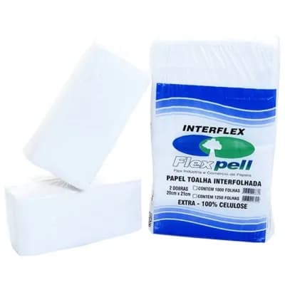 Papel Toalha com 1000 Folhas - Flexpell