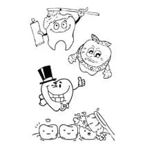 Pinte e Brinque - Dental Kids