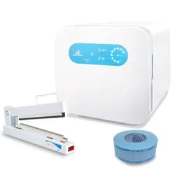 Kit Autoclave Vitale Class 12 Litros Cristófoli + Seladora + Papel Grau Cirúrgico