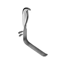 Afastador Universal com cabo, fibra óptica e aspiração 3,0cm x 14,0cm