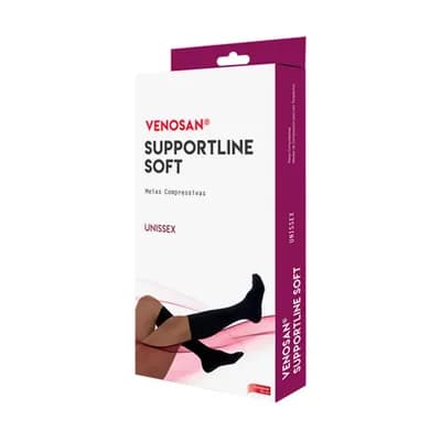 MEIA COMPRESSIVA SUPPORTLINESOFT PF 3/4 18-22MMHG AD VENOSAN