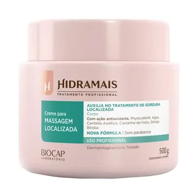 CREME PARA MASSAGEM LOCALIZADA CAFEÍNA VETORIZADA HIDRAMAIS