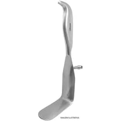Válvula de Doyen com Fibra Óptica Autoclavável. 60 x 120 mm