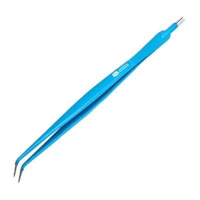 PINÇA MONOPOLAR HEMOSTÁTICA CURVA 0,5MM SIMILAR&COMPATÍVEL