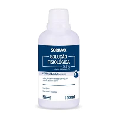 SORO FISIOLÓGICO CLORETO DE SÓDIO BICO DOSADOR 0,9% FARMAX