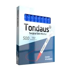 Caneta Marcação Cirúrgica Azul TONDAUS 500 - 1.0mm - 10un