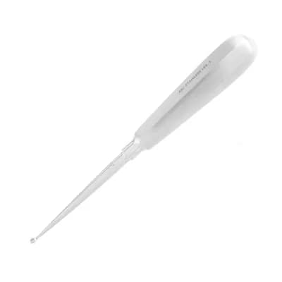 CURETA DE BRUNS PARA CIRURGIA ÓSSEA EM AÇO INOX 17CM ABC
