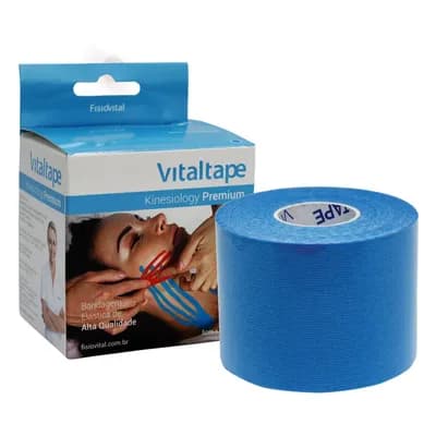 FITA KINESIO PREMIUM BANDAGEM ELÁSTICA 5MX5CM VITALTAPE