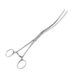 Pinça Kocher Atraumática Curva 28cm - Gastro intestinal