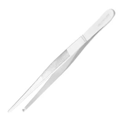 PINÇA ANATÔMICA FORMATO DENTE DE RATO EM AÇO INOX ABC