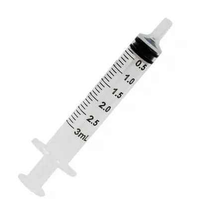 Seringa Descartável BD Bico Liso 3 mL
