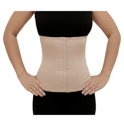 CORSET MODELADOR DE CINTURA FEMININO COR BEGE FLAMBÉ