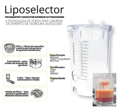 LIPOSELECTOR - FRASCO COLETOR