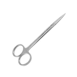 Tesoura Íris Serrilhada com Faceta 14 cm. Reta