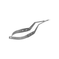 Tesoura Yasargil Baioneta Delicada Curva 16cm