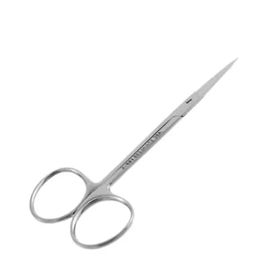 TESOURA IRIS OU GENGIVA RETA EM AÇO INOX ABC