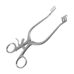 Afastador Weitlaner 3x4 Dentes Rombo 16,5cm