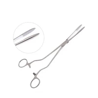 PINÇA GINECOLOGICA CHERON EM AÇO INOX ABC