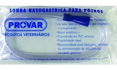 Sonda Nasogástrica para Potros 5 X 9 MM (1,5 MT Comprimento) - Provar