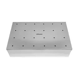 Estojo De Inox Perfurado. 36 x 22 x 09cm