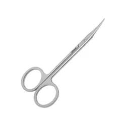 Tesoura Stevens Ponta Fina Curva. 9 cm