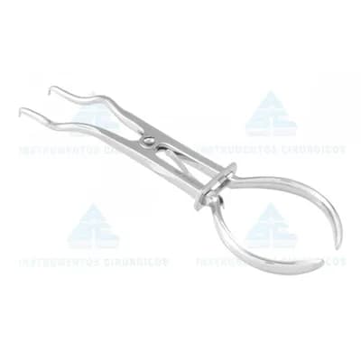 Pinça Brewer Porta Grampo 17 cm - ABC