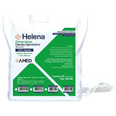 Campo Operatório 45x50 Helena 18g Com 50 Unidades - América