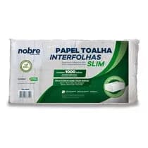 Papel Toalha Interfolha 2 Dobras Slim - Nobre