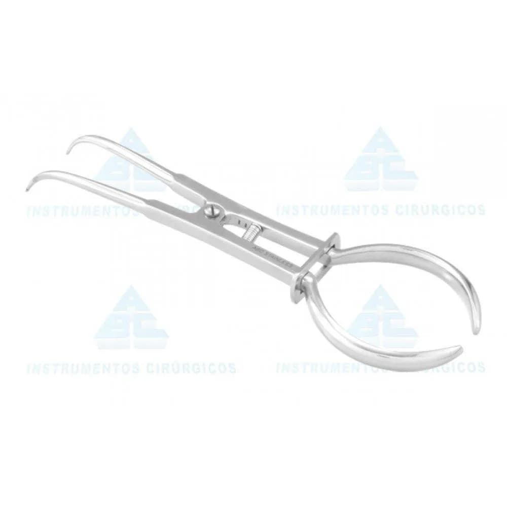 Pinça Palmer Porta Grampo 17 cm - ABC