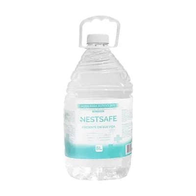 ÁGUA DEIONIZADA PARA AUTOCLAVE 5L NESTSAFE