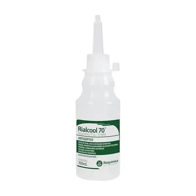 ÁLCOOL ETÍLICO HIDRATADO 70° ANTISSÉPTICO RIALCOOL RIOQUÍMICA