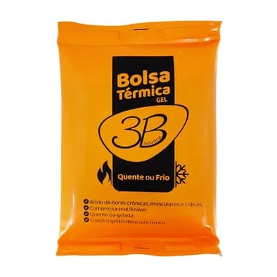 BOLSA TÉRMICA EM GEL LARANJA 3B