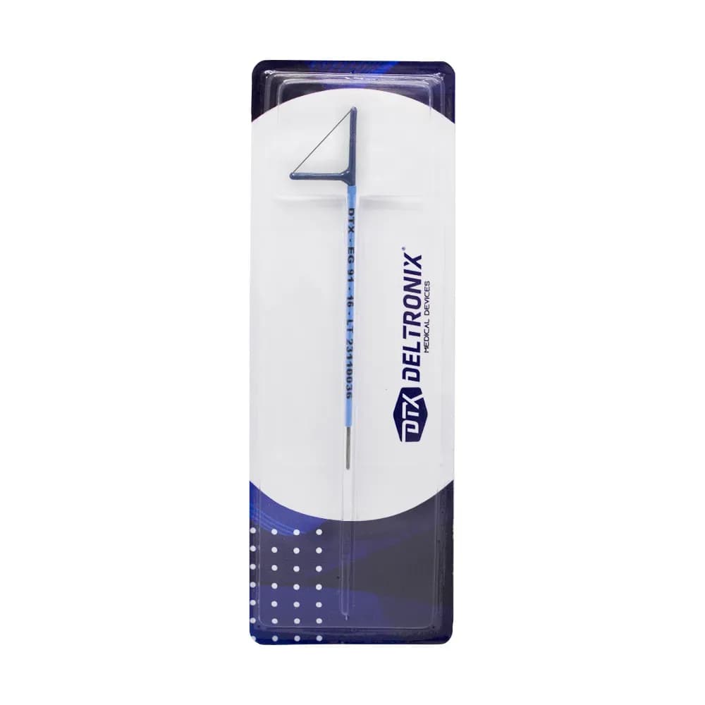 ELETRODO ALÇA TRIANGULAR PARA ELETROCAUTÉRIO HASTE 1,6MMX120MM DELTRONIX
