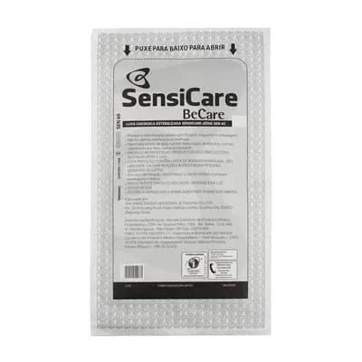 LUVA LÁTEX COM PÓ ESTÉRIL DE USO CIRÚRGICO SENSICARE BECARE