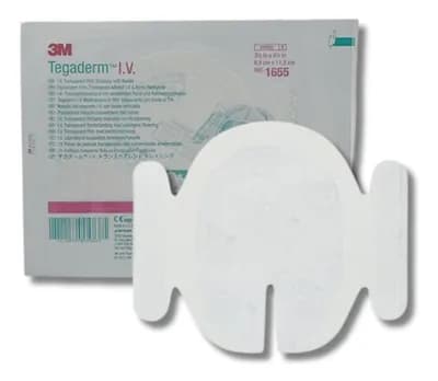 Curativo Transp Tegaderm IV 1655 8,9X11,5 C/50UN HB004816599