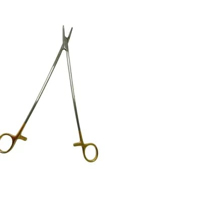 PORTA AGULHA TC 28CM RETO 5.5MM VIDEA VATS