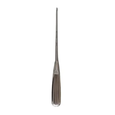 Cureta Caspar 23cm x 3mm Ponta Angulo Reverso