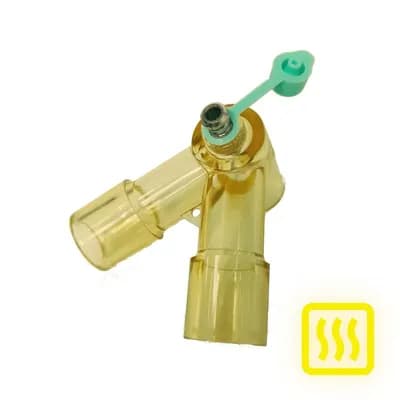 CONECTOR Y ADU 90° C/ ENTRADA METAL CAPNOGRAFIA (22M/15F x 22M/15F x 22M/15F) AUT 121° C (ANVISA: 80677040003)