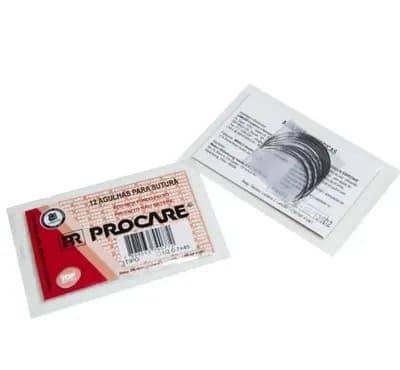 Agulha para Sutura B Com 12 unidades - Procare